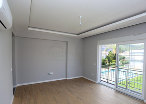 شقق 2 + 1 في مجمع جديد في كاميوفا كيمير 800 متر من البحر