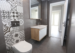 شقق 2 + 1 في مجمع جديد في كاميوفا كيمير 800 متر من البحر