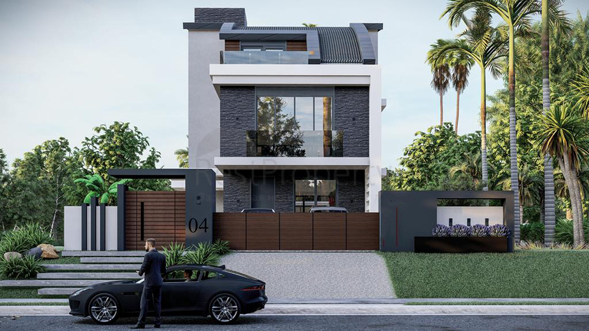 مجمع سكني حصري للفلل في منطقة غوزيل اوبا (لارا)