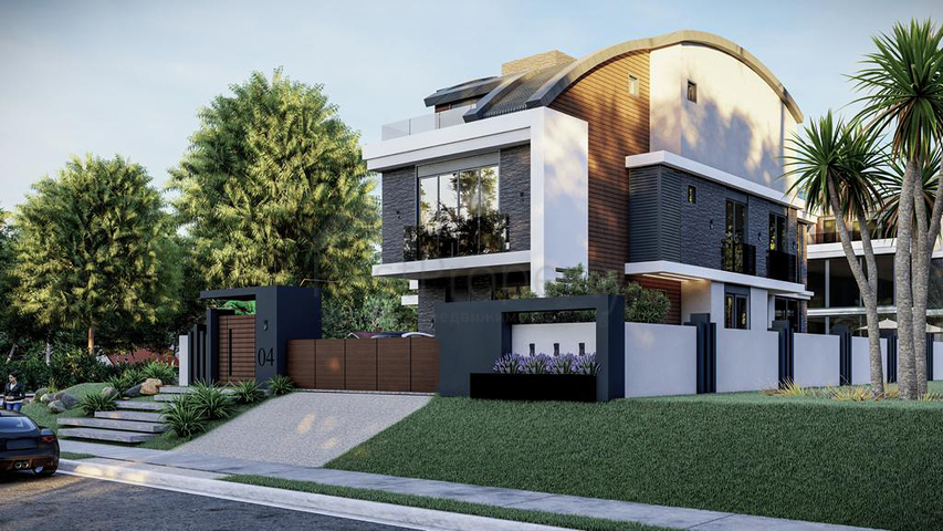 مجمع سكني حصري للفلل في منطقة غوزيل اوبا (لارا)