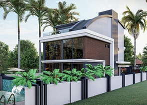 مجمع سكني حصري للفلل في منطقة غوزيل اوبا (لارا)