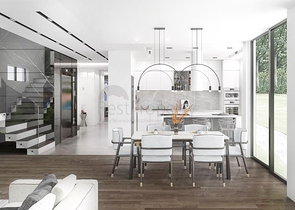 مجمع سكني حصري للفلل في منطقة غوزيل اوبا (لارا)