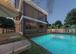 مجمع سكني حصري للفلل في منطقة غوزيل اوبا (لارا)