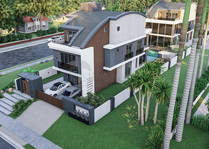 مجمع سكني حصري للفلل في منطقة غوزيل اوبا (لارا)