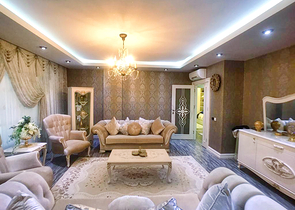 شقة فسيحة 4 + 1 مع أثاث في أنجالي كونيالتي أنطاليا