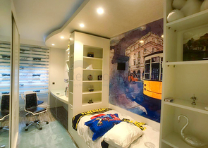 شقة فسيحة 4 + 1 مع أثاث في أنجالي كونيالتي أنطاليا