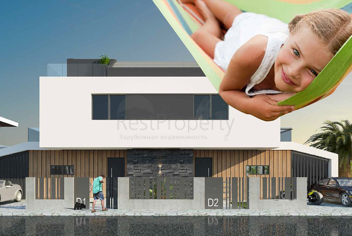 فلل تربلكس 5 + 1 في دوشيميتي أنطاليا