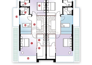 فلل تربلكس 5 + 1 في دوشيميتي أنطاليا