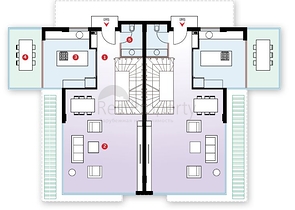 فلل تربلكس 5 + 1 في دوشيميتي أنطاليا