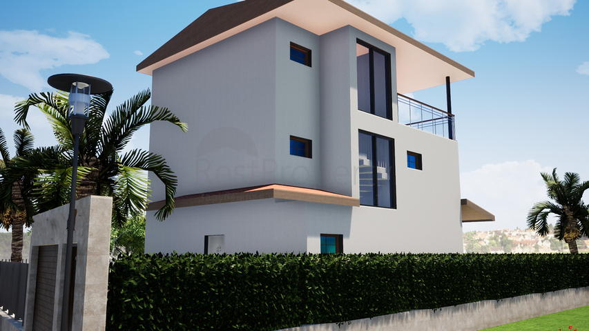 فيلا 3 + 1 قيد الإنشاء بجوار ملاعب الجولف في بيليك