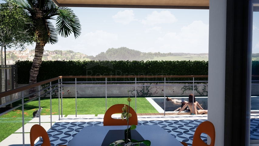 فيلا 3 + 1 قيد الإنشاء بجوار ملاعب الجولف في بيليك