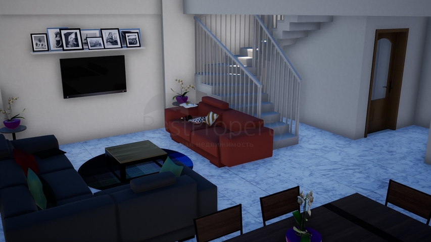 فيلا 3 + 1 قيد الإنشاء بجوار ملاعب الجولف في بيليك