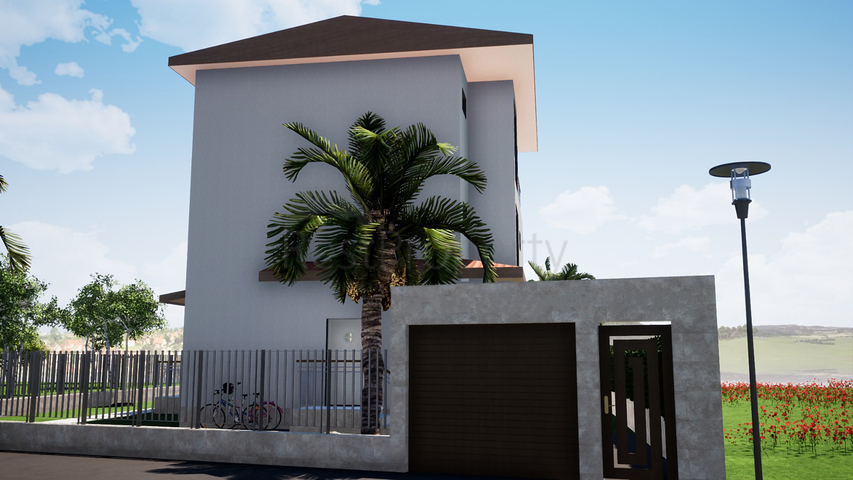 فيلا 3 + 1 قيد الإنشاء بجوار ملاعب الجولف في بيليك