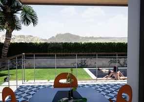 فيلا 3 + 1 قيد الإنشاء بجوار ملاعب الجولف في بيليك