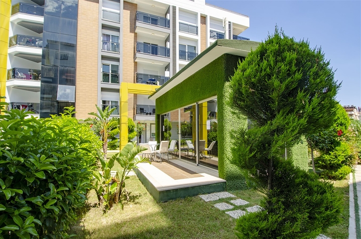 شقة 2 + 1 مع أثاث في مجمع راقي في ليمان