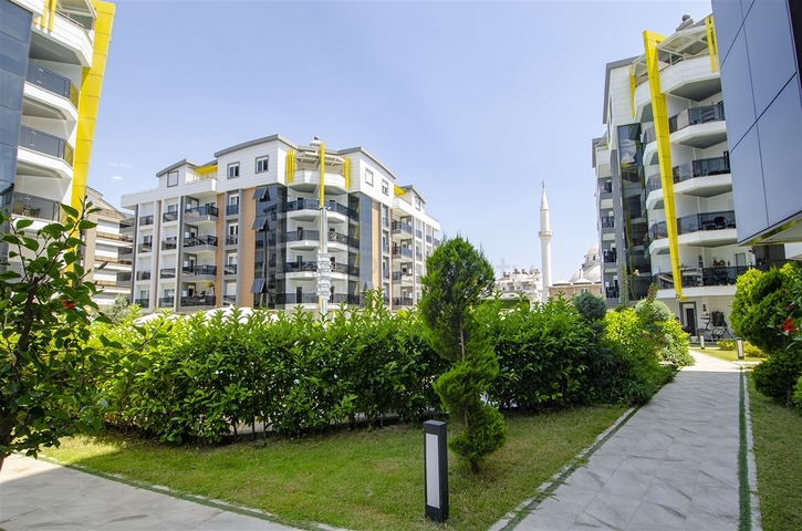 شقة 2 + 1 مع أثاث في مجمع راقي في ليمان