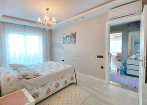 شقة 2 + 1 مع أثاث في مجمع راقي في ليمان