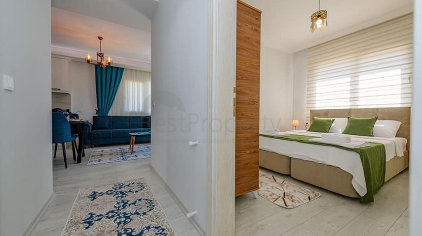 شقة 1 + 1 في منطقة فتحية