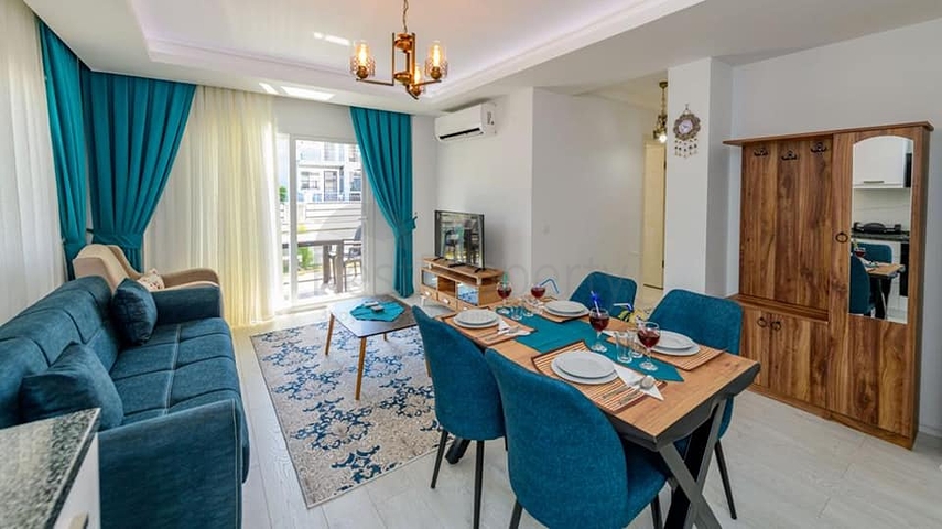 شقة 1 + 1 في منطقة فتحية