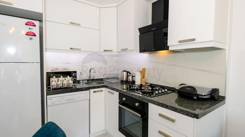 شقة 1 + 1 في منطقة فتحية