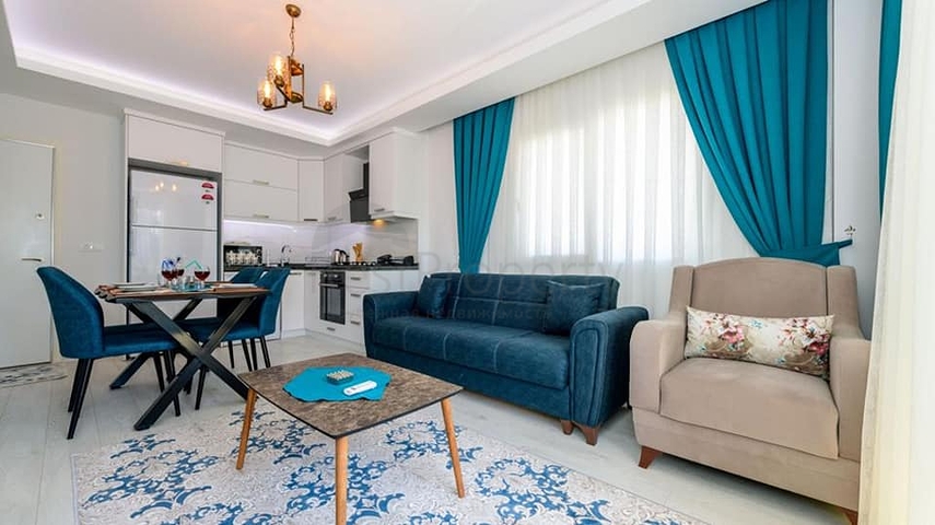 شقة 1 + 1 في منطقة فتحية