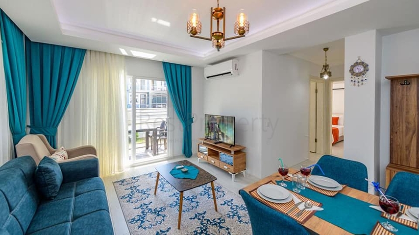 شقة 1 + 1 في منطقة فتحية