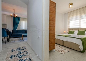 شقة 1 + 1 في منطقة فتحية