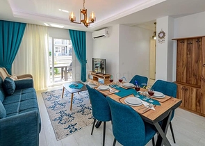 شقة 1 + 1 في منطقة فتحية