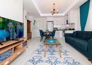 شقة 1 + 1 في منطقة فتحية