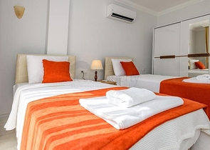 شقة 1 + 1 في منطقة فتحية