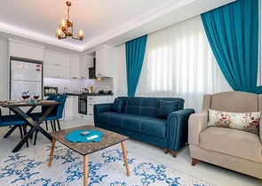 شقة 1 + 1 في منطقة فتحية