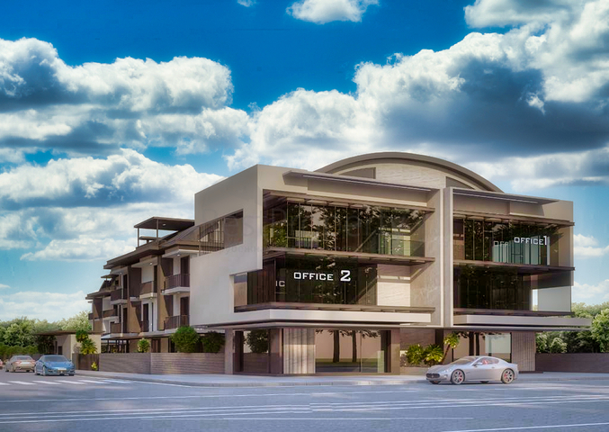 شقق 1 + 1 ، 2 + 1.3 + 1.4 + 1 في مجمع مريح في منطقة لارا - أنطاليا