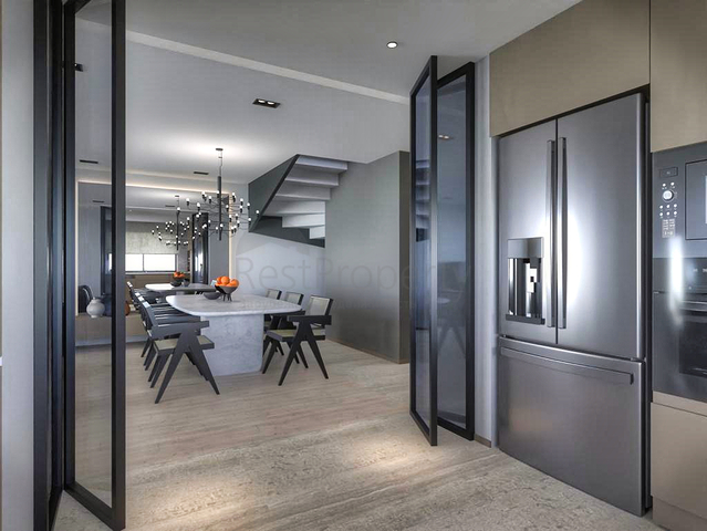 شقق 1 + 1 ، 2 + 1.3 + 1.4 + 1 في مجمع مريح في منطقة لارا - أنطاليا