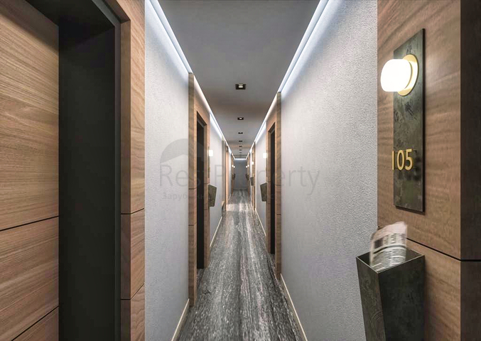 شقق 1 + 1 ، 2 + 1.3 + 1.4 + 1 في مجمع مريح في منطقة لارا - أنطاليا