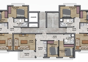 مشروع بناء جديد في ألتنتاش - أنطاليا