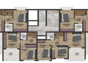 مشروع بناء جديد في ألتنتاش - أنطاليا
