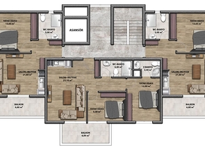 مشروع بناء جديد في ألتنتاش - أنطاليا