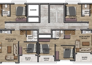 مشروع بناء جديد في ألتنتاش - أنطاليا