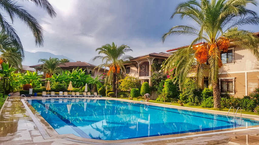 فيلا 3 + 1 في حي جاميوفا الخلاب ، كيمير - أنطاليا