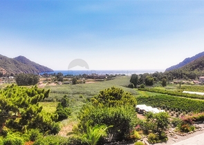 فيلا رائعة منفصلة للبيع مطلة على البحر في أنطاليا - كيمير