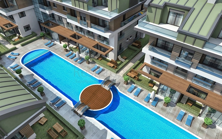 مجمع سكني جديد ببنية تحتية غنية في منطقة لارا