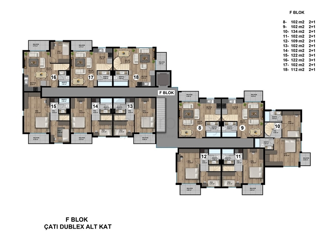 مجمع سكني جديد ببنية تحتية غنية في منطقة لارا