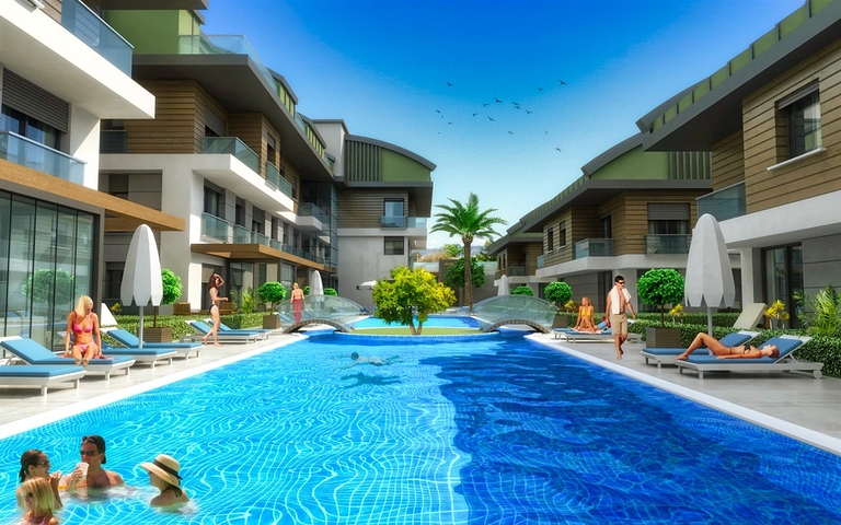 مجمع سكني جديد ببنية تحتية غنية في منطقة لارا