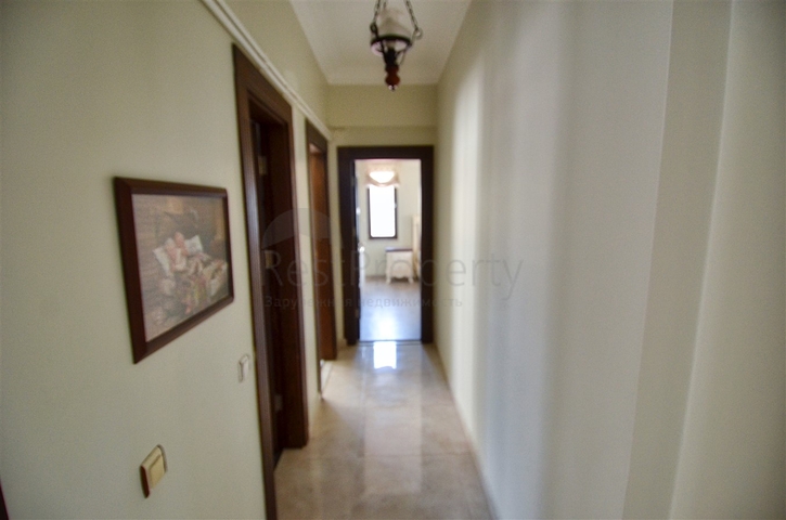 شقة فسيحة 3 + 1 في لارا أنطاليا مطلة على البحر