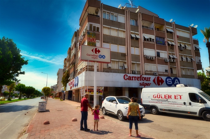 شقة واسعة 3 + 1 في مراد باشا أنطاليا