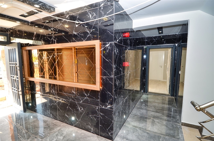 شقة 1 + 1 في مبنى جديد بوسط المدينة