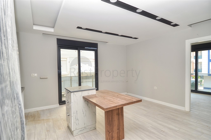 شقة 1 + 1 في مبنى جديد بوسط المدينة