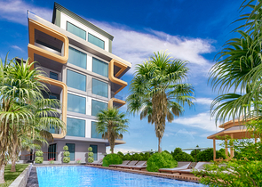 شقق 2 + 1 و 3 + 1 في مجمع جديد من المطور مراد باشا / انطاليا