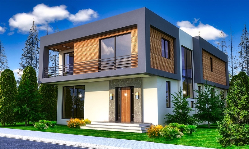 فيلا رائعة منفصلة للبيع من المطور في دوشيميتي / انطاليا