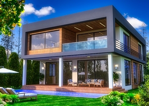 فيلا رائعة منفصلة للبيع من المطور في دوشيميتي / انطاليا